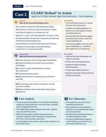 Case 2: Faculty Pages — Worked example · 2 of 2, printed page 75